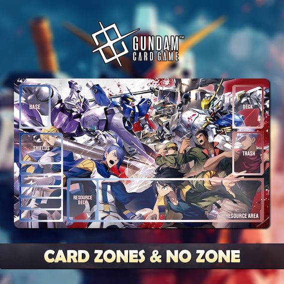 非売品】ガンダムカードゲーム 鉄血のオルフェンズプレイマット プレイ