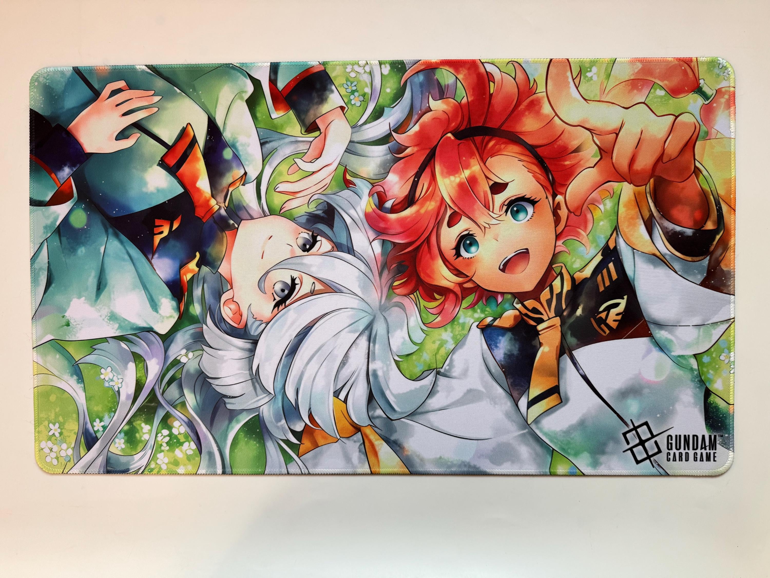 プレイマット スレッタ＆ミオリネ ゲームズフェスト - ガンダム