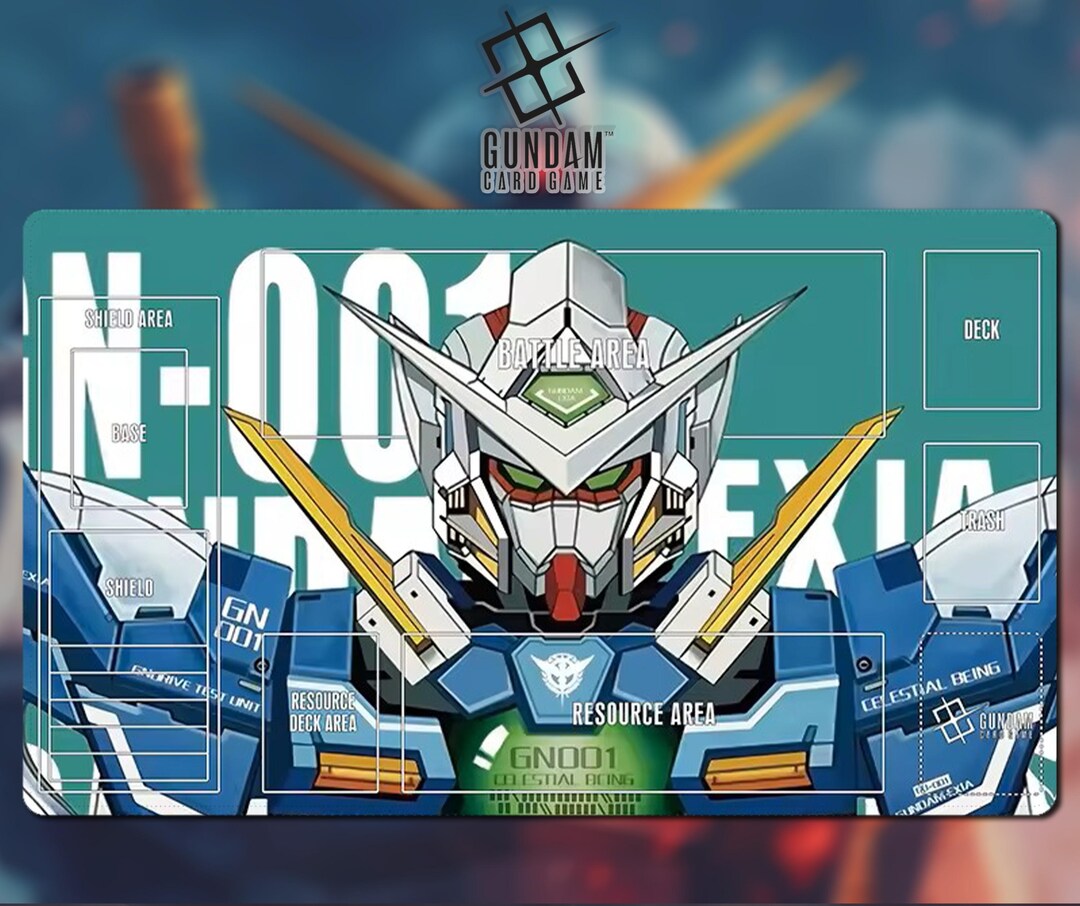 プレイマット GN-001 エクシアガンダム ガンダムカードゲーム ゾーン