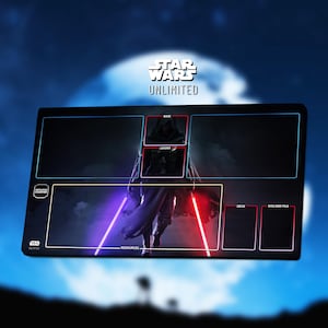 Playmat Revan - Star Wars Unlimited TCG / 24x14 inches (600x350x2mm)