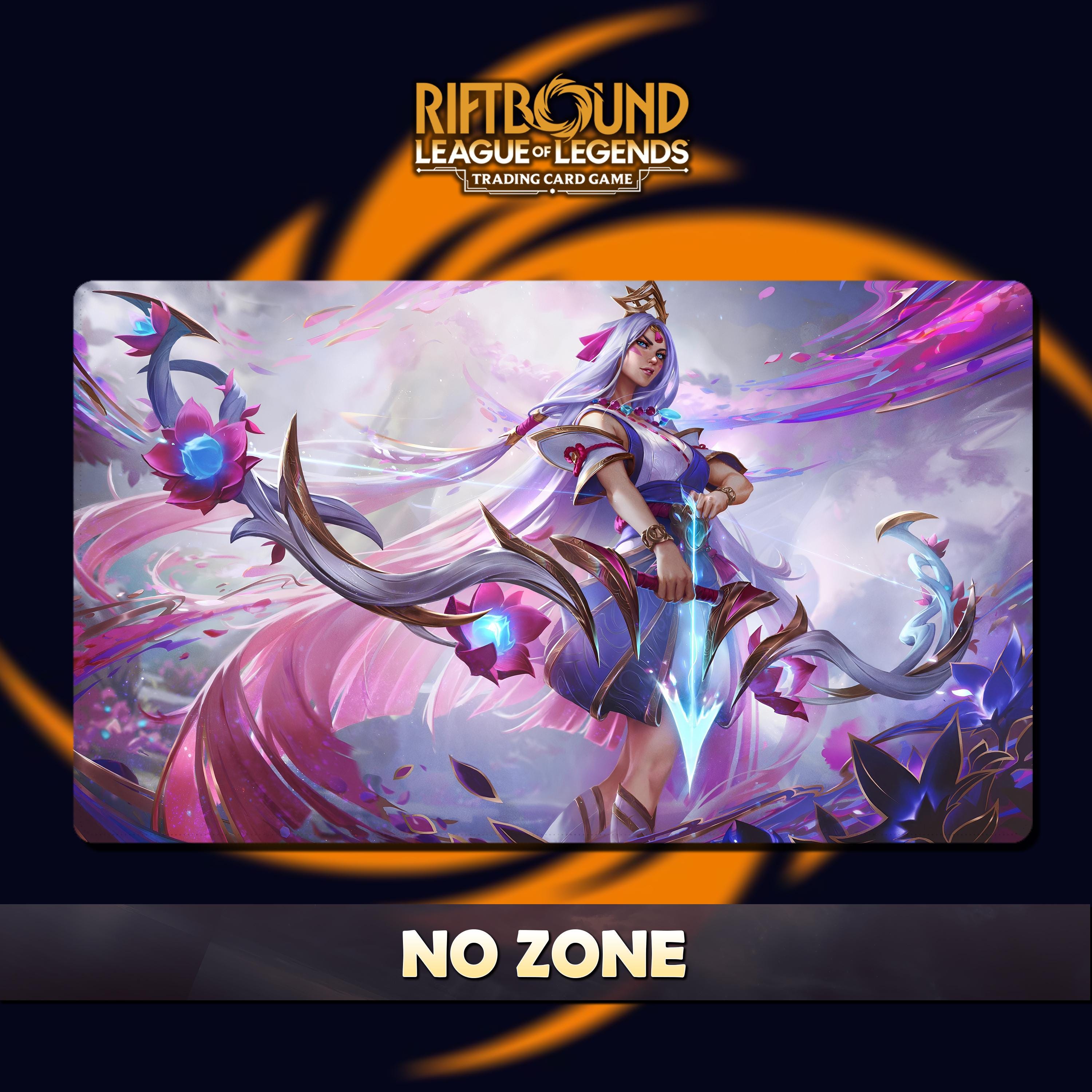 Playmat Riftbound LOL Ashe Spirit Blossom - Riftbound TCG / 24x14
