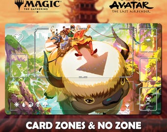 Playmat MTG The Last Airbender 24 x 14 (600 x 350 mm) Trading Card Game-beschermhoes inbegrepen