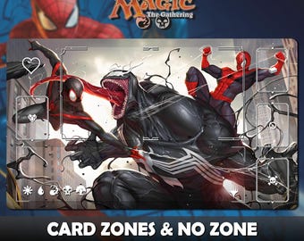 Tapete de juego MTG x SpiderMan Terrific Team-Up Universes Beyond / 24''x14'' 600x350x2mm Bolsa protectora incluida
