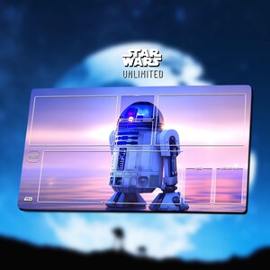 Playmat R2 D2 - Star Wars Unlimited TCG / 24x14 inches (600x350x2mm)