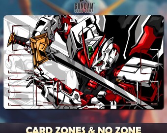 Playmat Gundam Card Game - Load Astray Red Frame Kai - 24