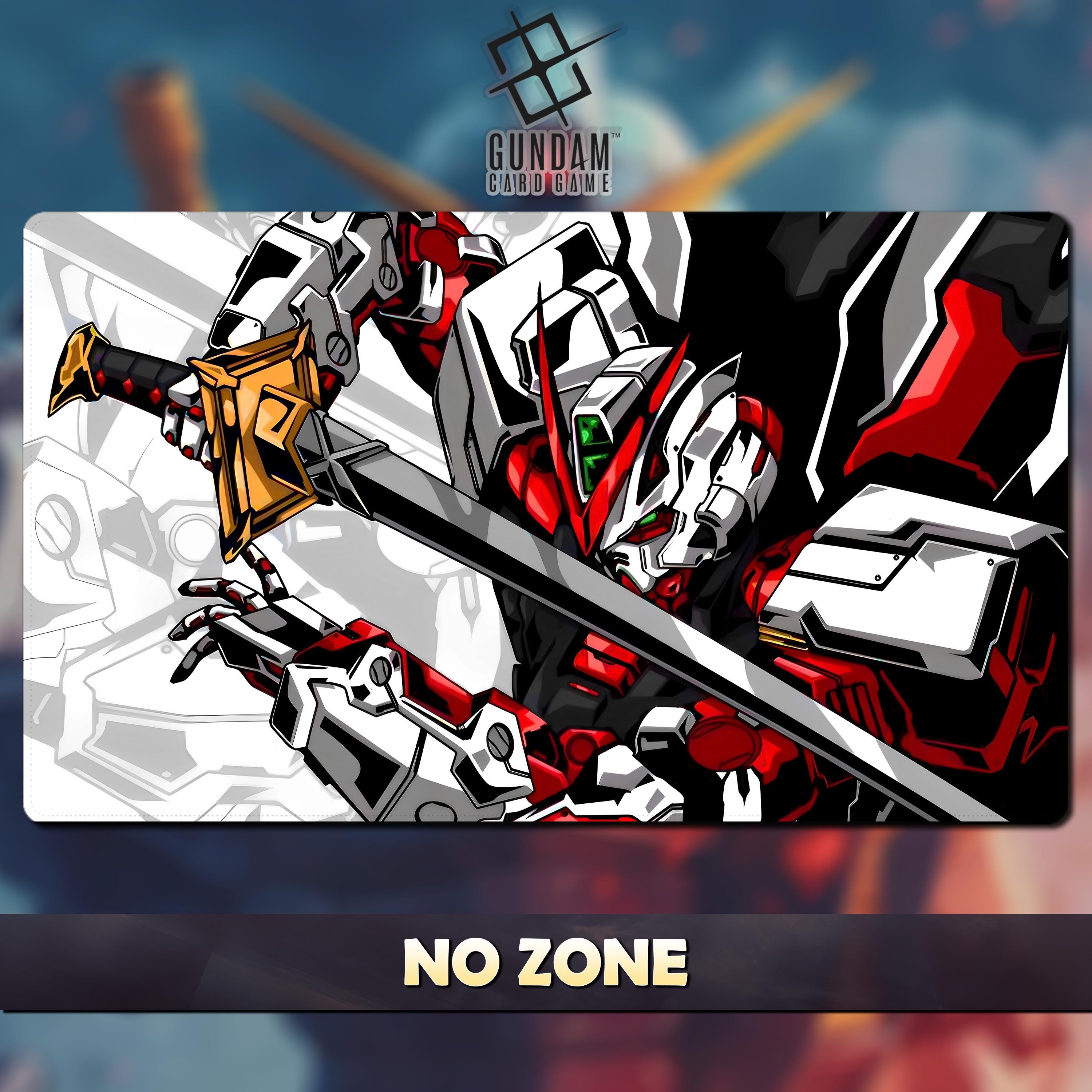 GUNDAM CARD GAME プレイマット Playmat Astray Red Frame Kai Gundam Card Game - Gundam TCG / 24x14