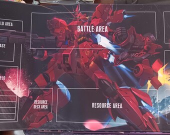 プレイマット MSZ-06 ゼータガンダム ガンダムカードゲーム ゾーン26A