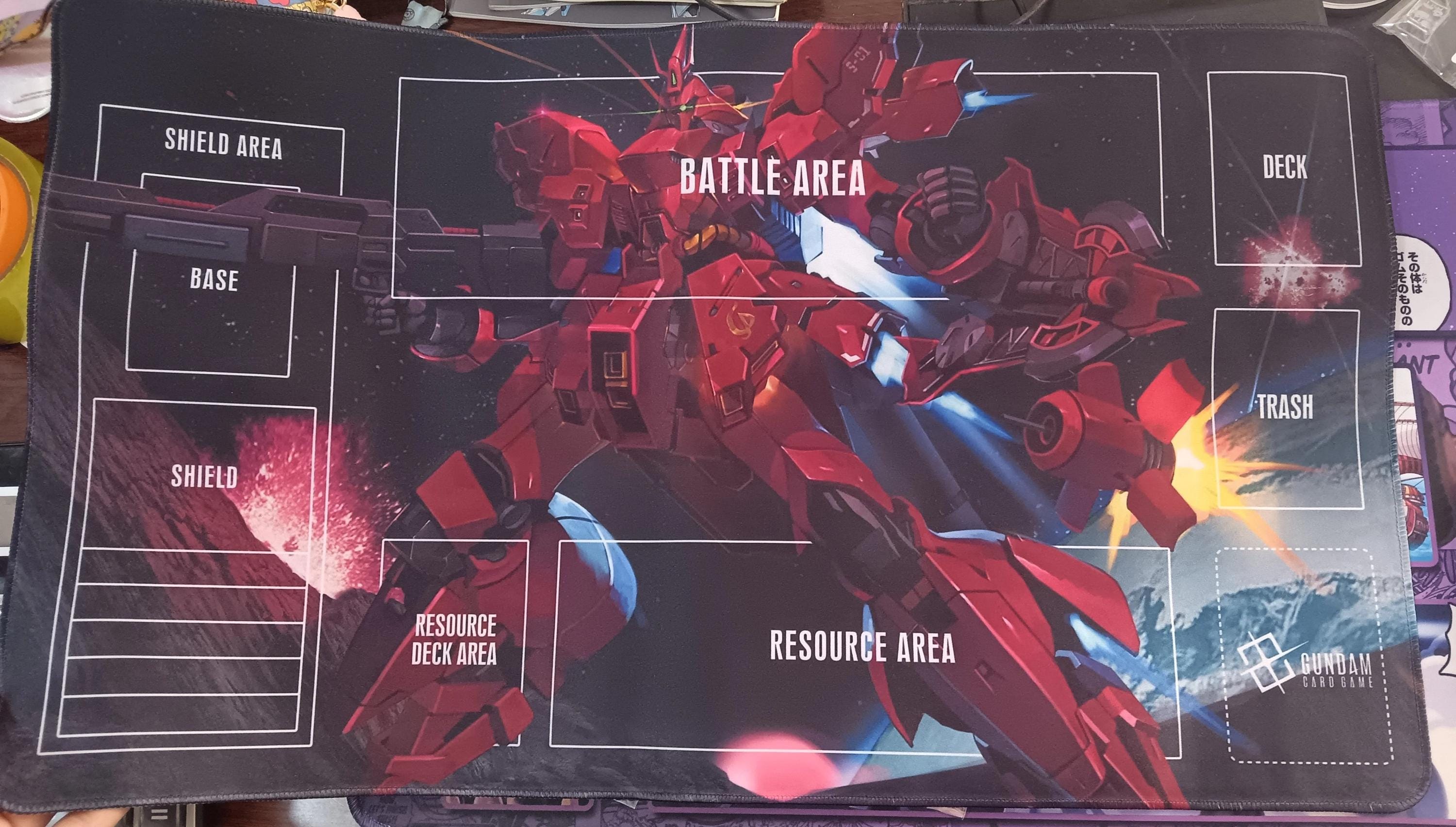 プレイマット ASW-G-08 バルバトスガンダム ガンダムカードゲーム