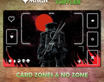 Playmat MTG The Last Ronin 24 x 14 (600 x 350mm) Trading Card Game Protective bag included