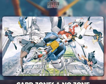 Tapete de juego de cartas Suisei no Majo Gundam - Gundam TCG / 600 x 350 x 2 mm