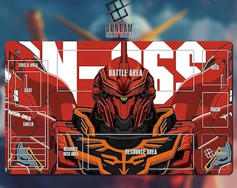 ガンダムプレイマット – 00ガンダム – TCG / 600 x 350 x 2 mm (24 x