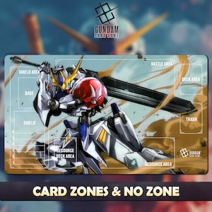 ガンダムカードゲーム プレイマット【プロモ】鉄血のオルフェンズ　バルバトス　匿名 ガンダムカードゲーム 鉄血のオルフェンズ プレイマット バルバトス