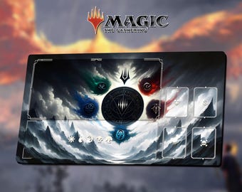Tapete de juego Paths - MTG TCG / 24 x 14 pulgadas (600 x 350 x 2 mm)
