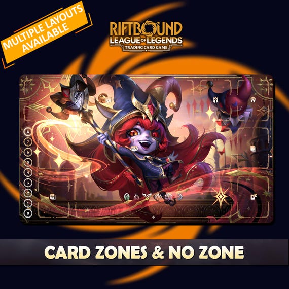 Lulu Arcana Playmat Riftbound LOL - Riftbound Trading Card Game