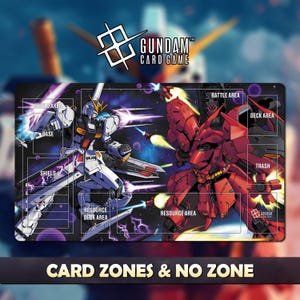 プレイマット GQUUUUUUX ガンダムカードゲーム ゾーン21A付き