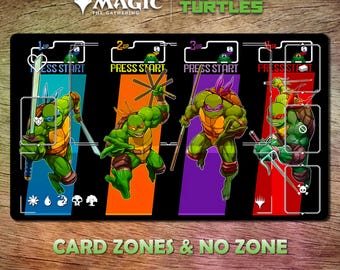 Playmat MTG Retro Game 24 x 14 (600 x 350mm) Trading Card Game Protective bag included