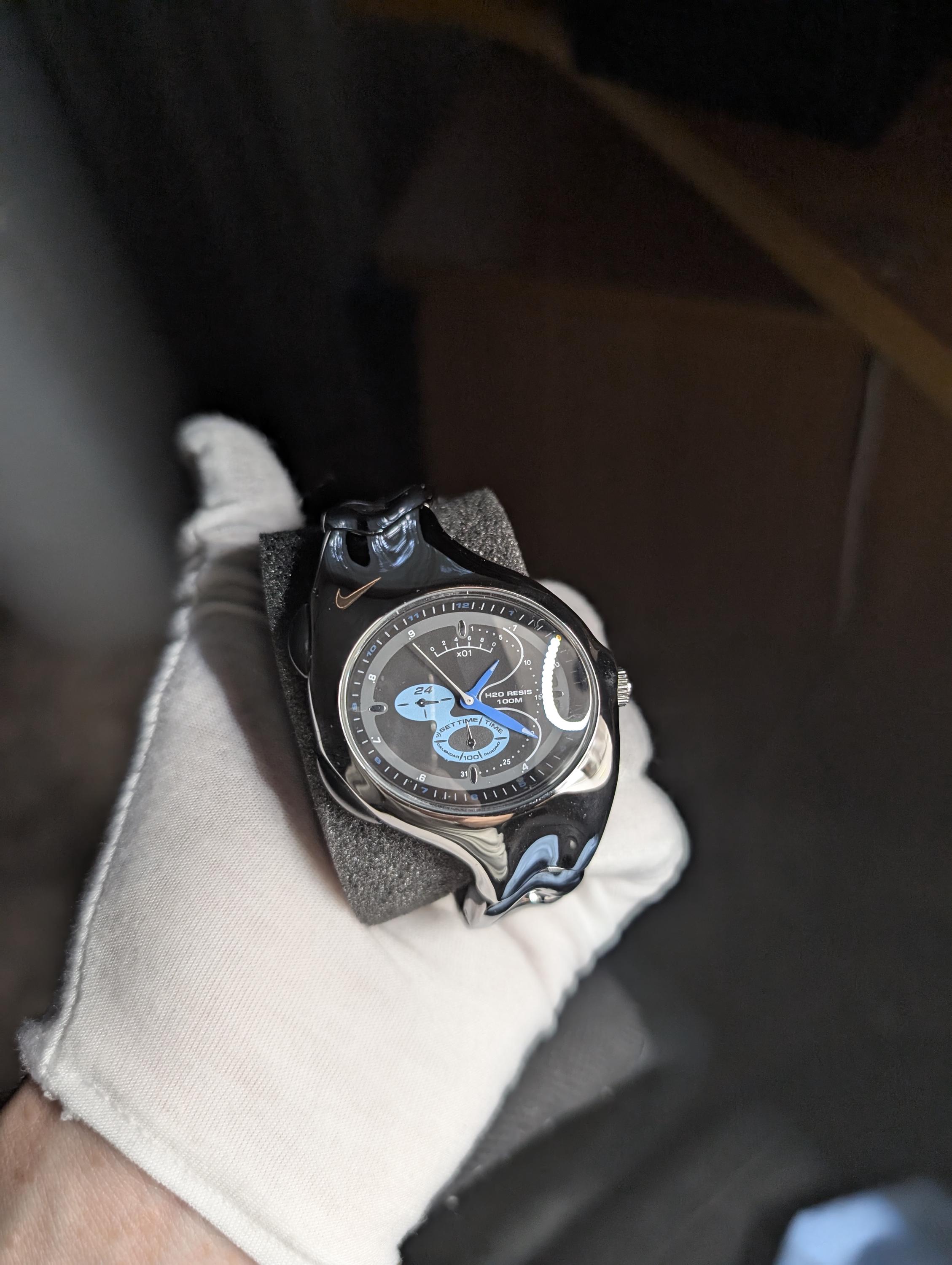 NIKE y2k 00s ZERODRIFT watch ネイビー系 NIKE y2k 00s ZERODRIFT watch ネイビー系