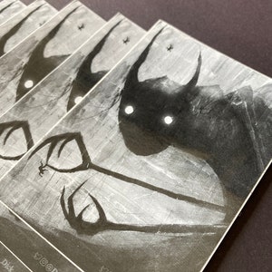 Sleep Paralysis Demon Waterproof Sticker, Creepy Sticker