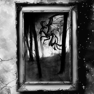 Jersey Devil Art Print: Spooky Folklore Wall Decor