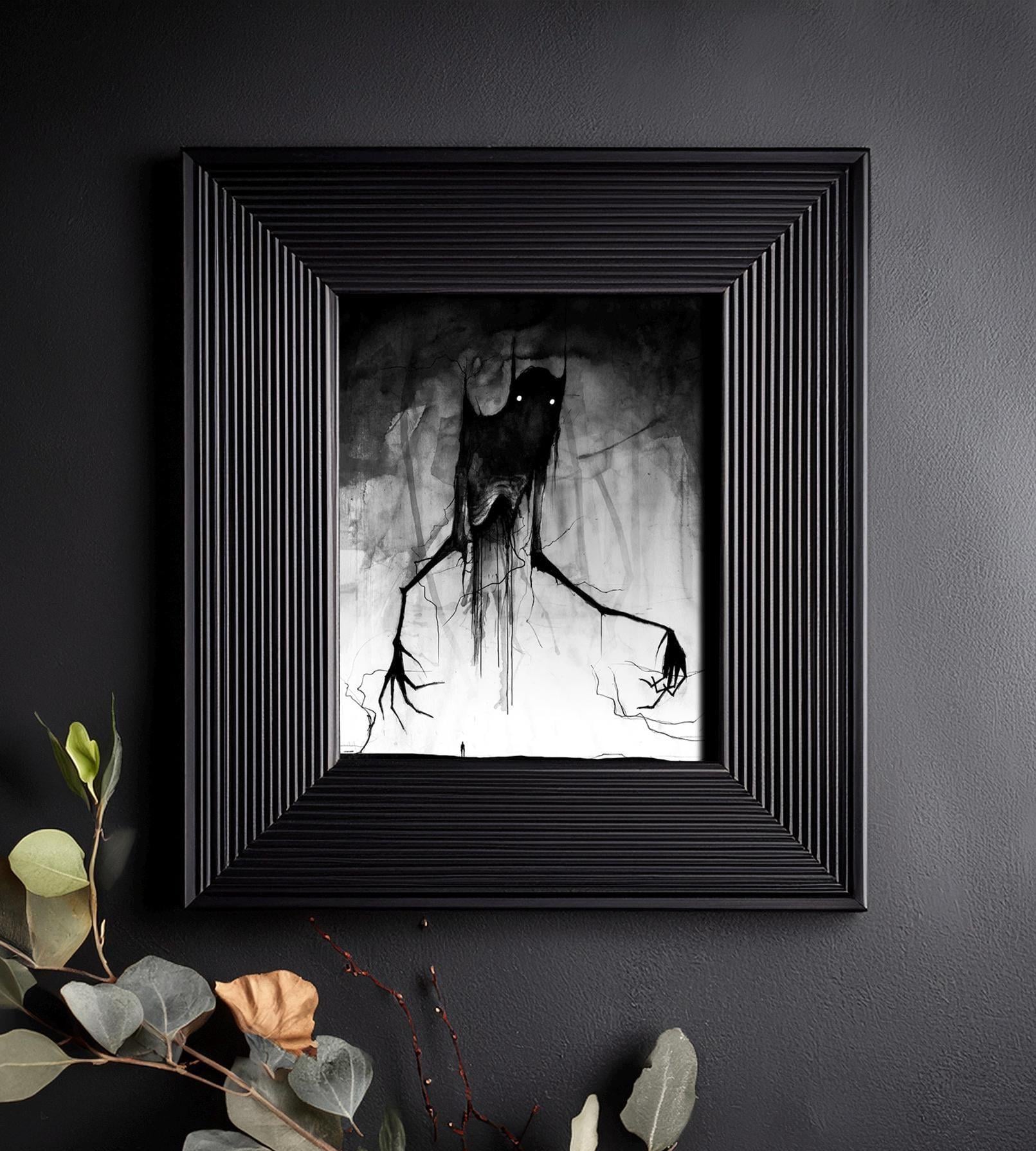 創作 ホラー ダークファンタジー 悪魔 魔物 原画 アート 絵画