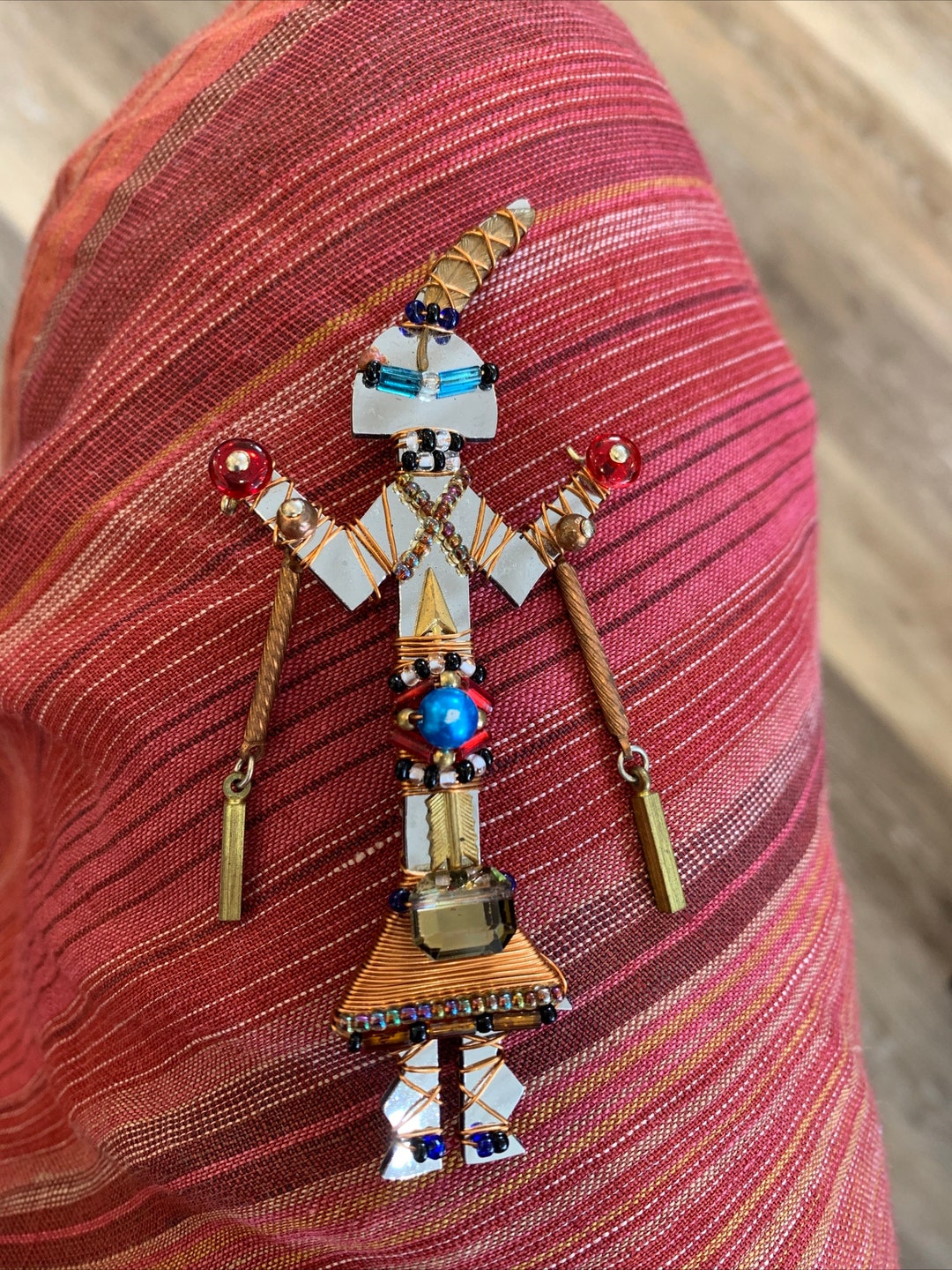 Liz Tech 1989 Yei Pin Native American Artisan Brooch Etsy