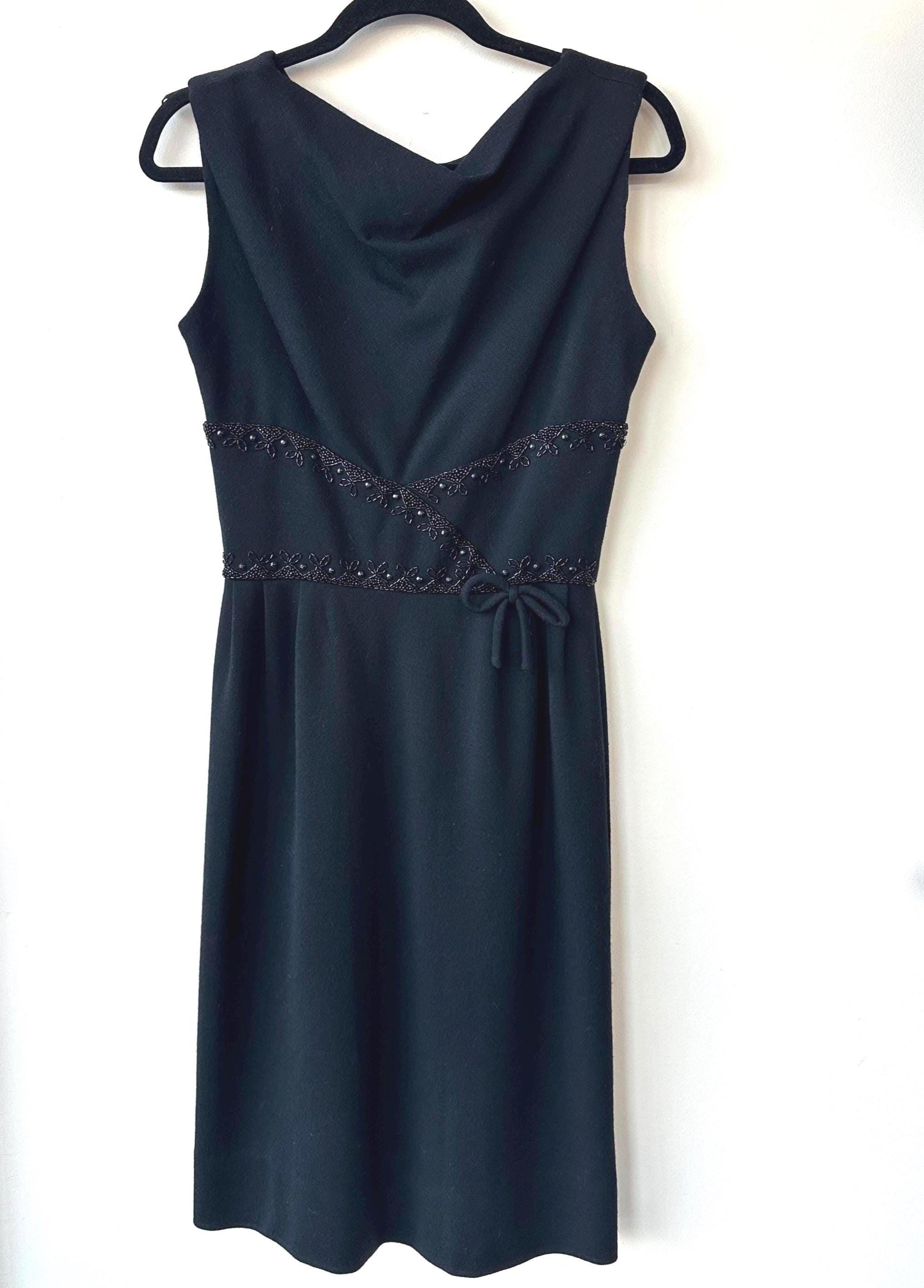 Black Dress Lord and Taylor - Etsy
