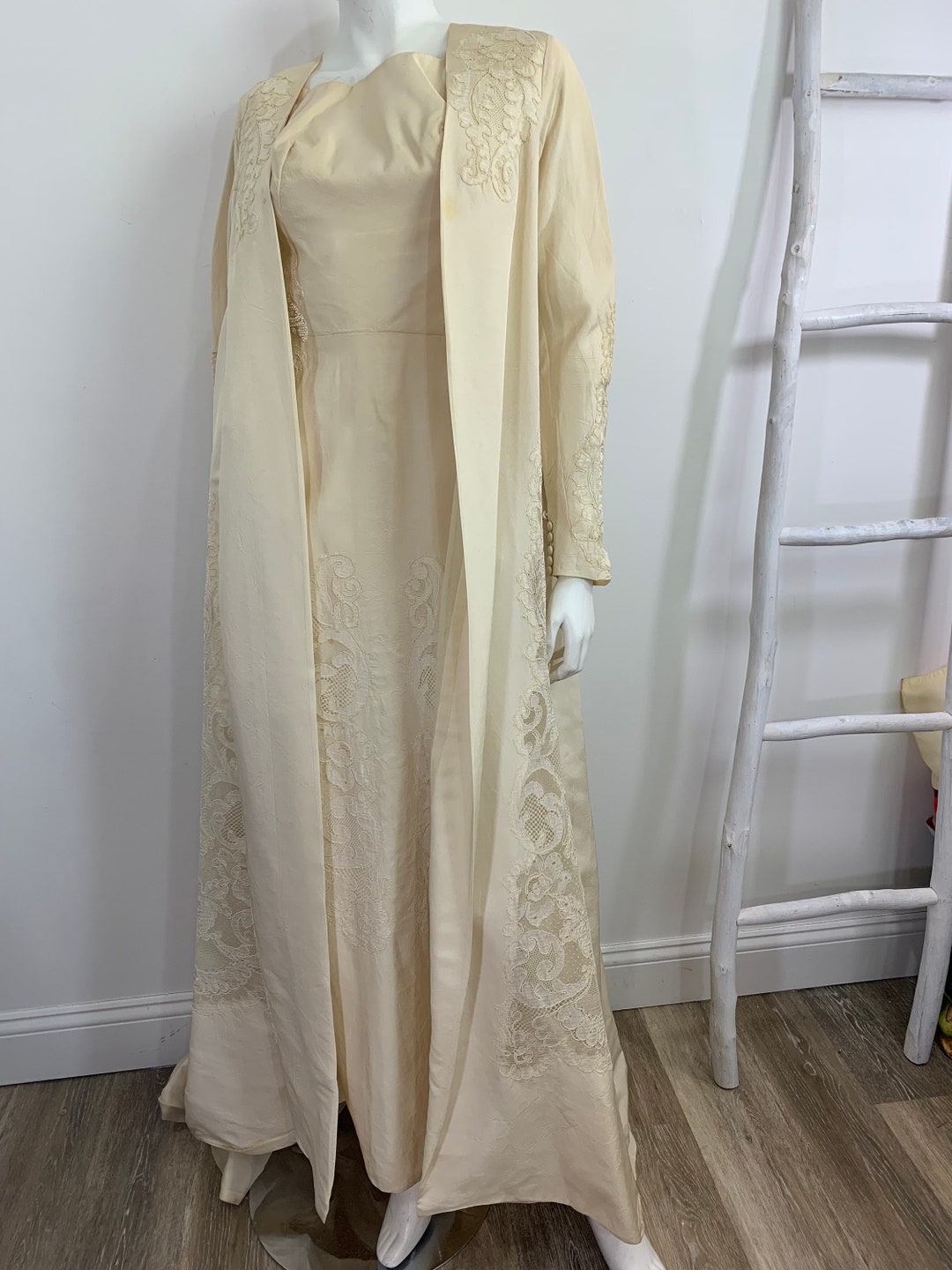 Vintage 1960s Wedding Gown Alfred Angelo Original Wedding - Etsy