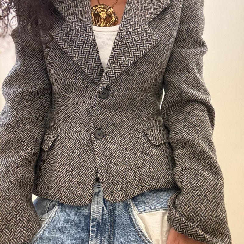 RALPH LAUREN 1980s garbadine jacket