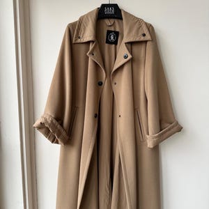 90s ヴィンテージ Max Mara マックスマーラ 牛革 レザーコート Max