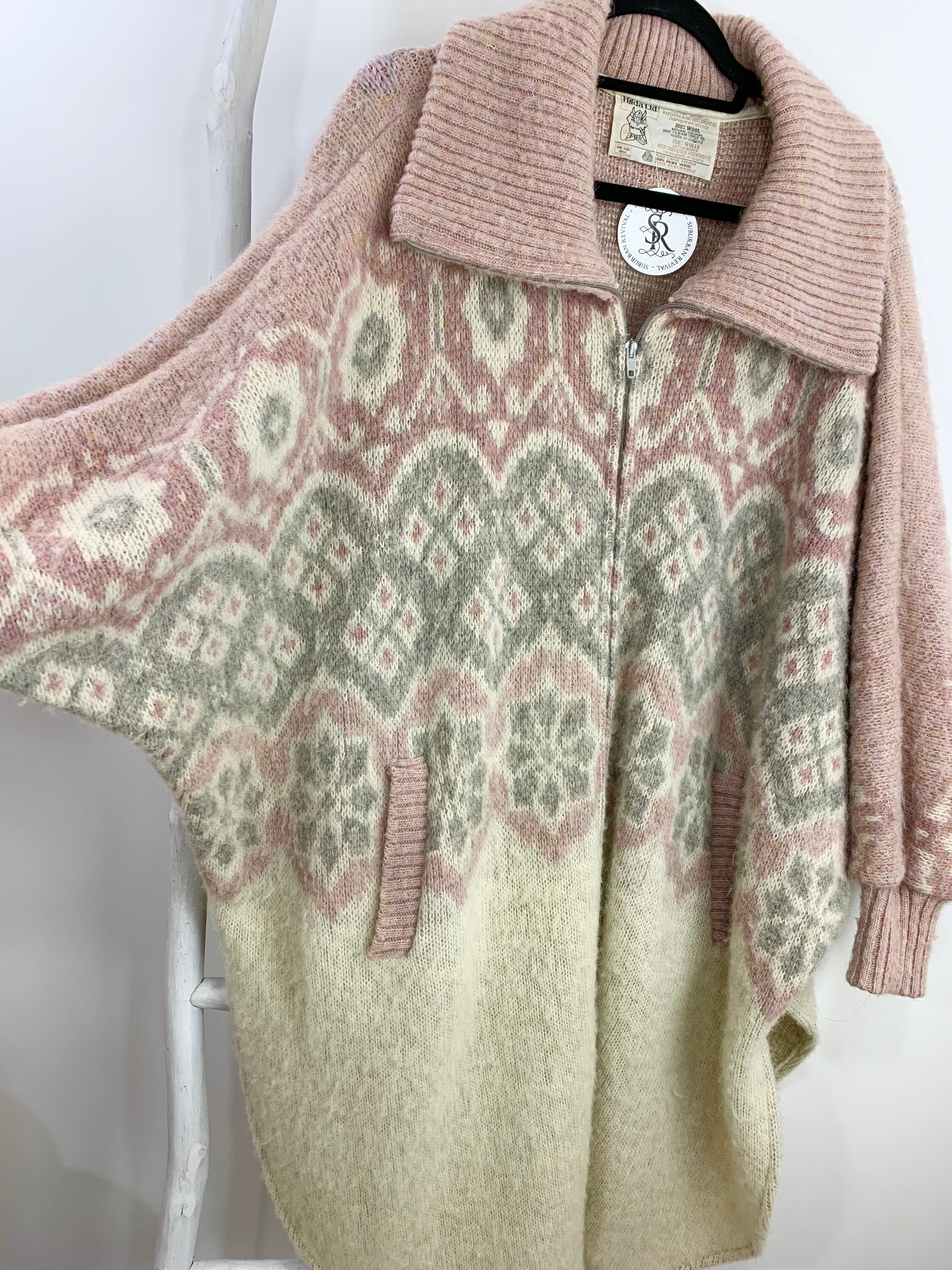 Nordic Poncho - Etsy Australia