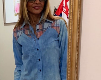 Gap Denim Shirt - Etsy Australia