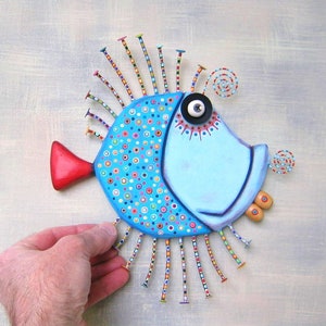 Too Blue Bluegill MADE to ORDER Fish Wall Art Fish Carving - Etsy