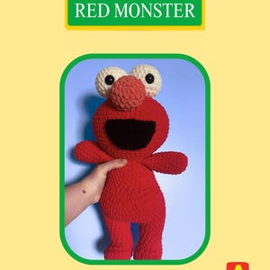 Red monster crochet pattern