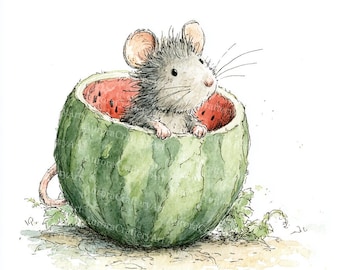 46 Imágenes prediseñadas de ratón verde caprichoso, descarga digital, uso comercial, revista basura, ilustración JPG