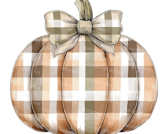 29 Calabazas de Otoño Clipart, Acuarela de Otoño, Arte de Acción de Gracias, Halloween, Sublimación Rústica, Lindo Paquete de Pegatinas de Otoño, Descarga Instantánea