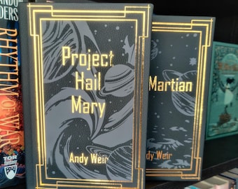 Handcrafted Rebind Editions | The Martian & Project Hail Mary
