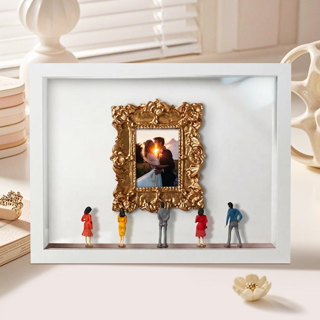 Shadow Box For Miniatures Personalized Couples Shadow Box: Miniature Museum Display Keepsake - Etsy