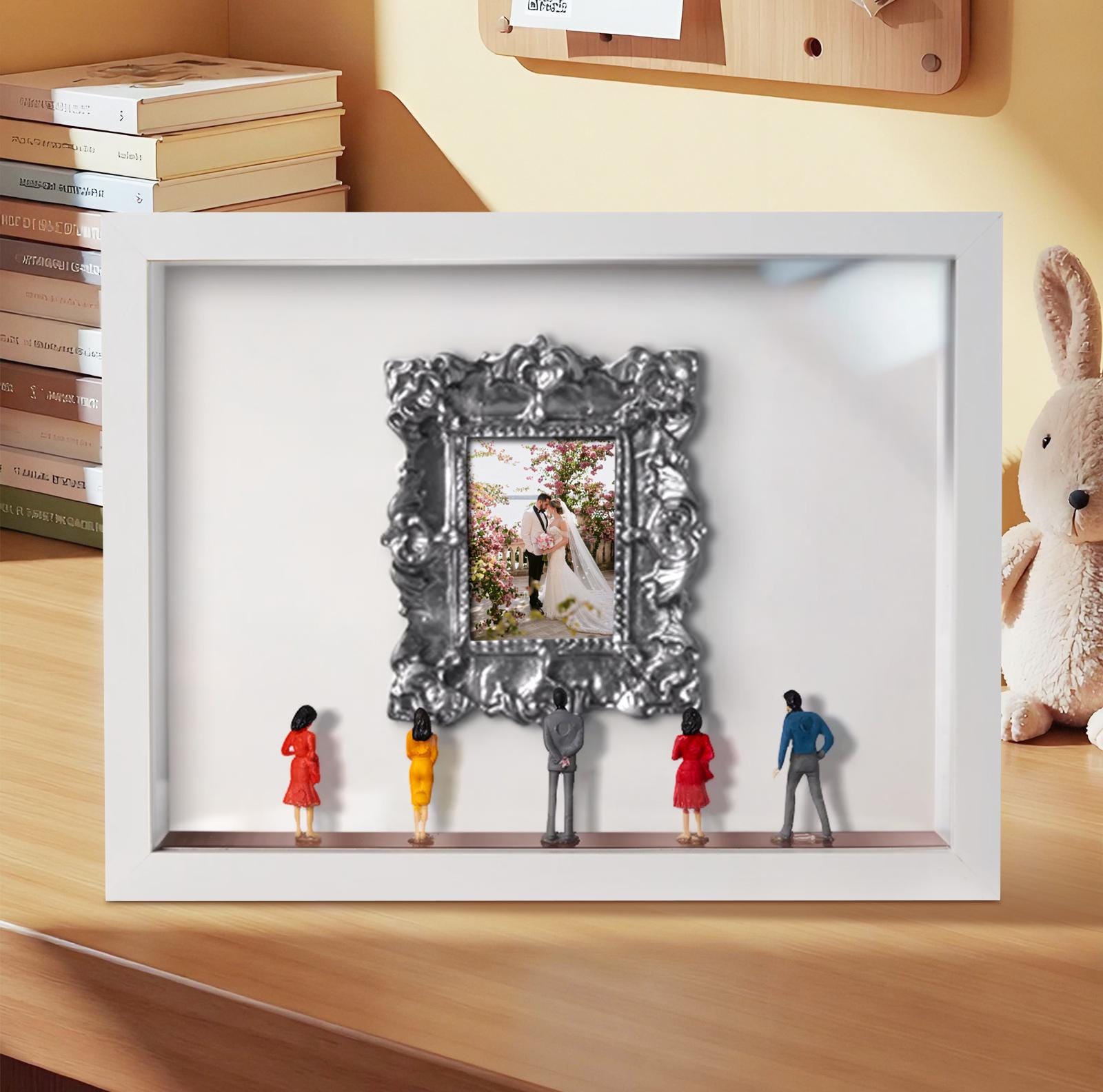 Shadow Box For Miniatures Personalized Couples Shadow Box: Miniature Museum Display Keepsake - Etsy
