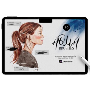 Watercolor Procreate Brushes Kit