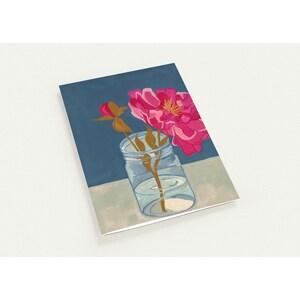 Peony in a Mason Jar Pack of 10 Greeting Cards