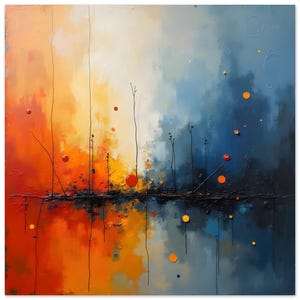 Abstract fine art print
