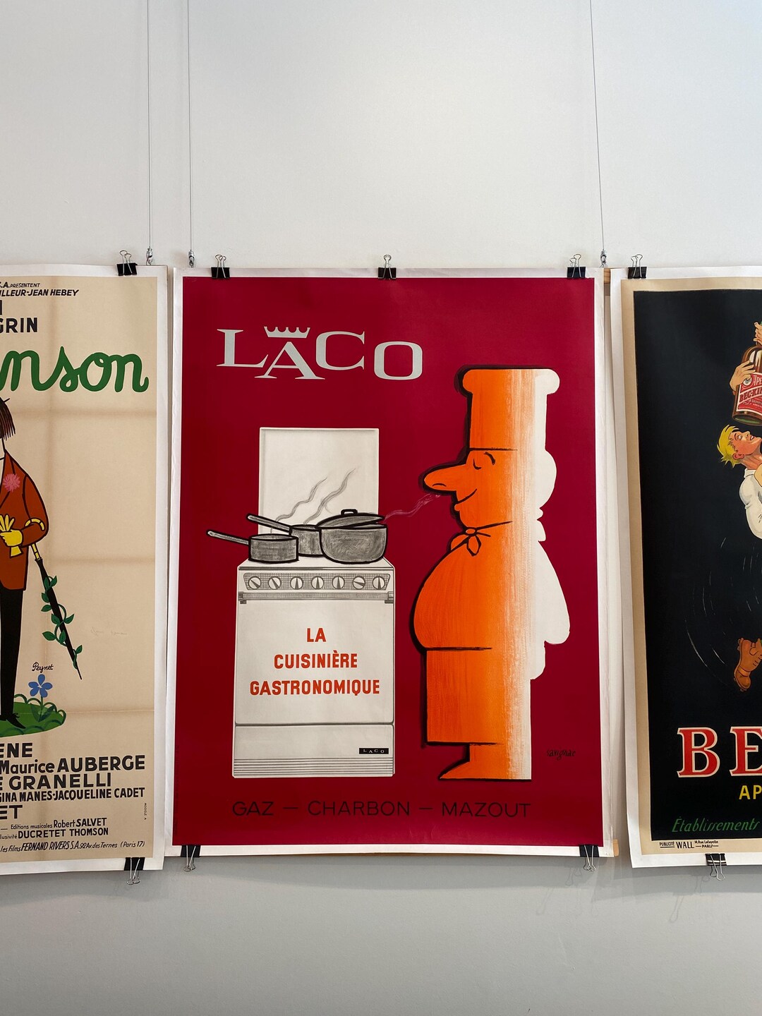 サヴィニャックによるLACOオリジナルポスター、1960年頃 - Etsy 日本