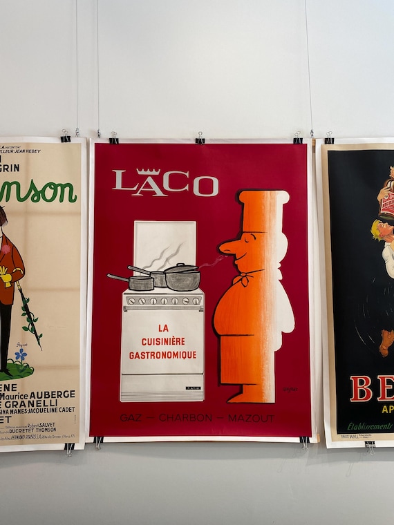 サヴィニャックによるLACOオリジナルポスター、1960年頃 - Etsy 日本