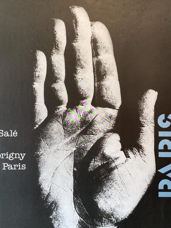 オリジナルのヴィンテージフランス展覧会ポスター、「パリ ピカソ