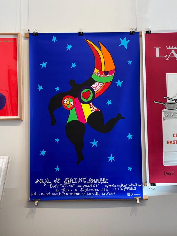 Niki De Saint Phalle Original Vintage Poster, 1993 - Etsy