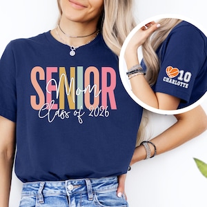 Senior Mom Class of 2026 Shirt: Graduation Pride Tee