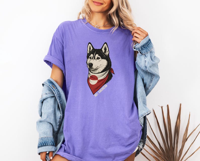 Comfort Colors I Stand With Greenland T-Shirt, Anti Trump Shirt, Anti MAGA Shirt, Equality Tshirt, Protest Tee, Resist Tshirt, Husky Tshirt image 7