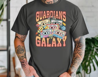 Comfort Colors® Guardians of the Galaxy Shirt, Guardians Galaxy Cassette Shirt, Vintage Concert Shirt, Star Wars Songs Shirt