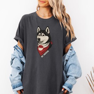 Comfort Colors I Stand With Greenland T-Shirt, Anti Trump Shirt, Anti MAGA Shirt, Equality Tshirt, Protest Tee, Resist Tshirt, Husky Tshirt image 1