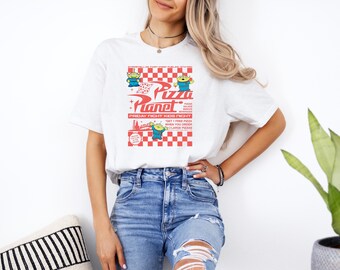 Disney Alien Pizza Planet Shirt, Disney Toy Story Pizza Planet Shirt, Pizza Lover Shirt, Disney Snacks Shirt, Pizza Planet Matching Shirt